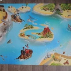 Achoka Groot Speelkleed Jongenskamer Piraten 100x150 -Exporteren speelkleden winkel 550x387 4