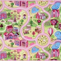 Amigo Sweet Town Speelkleed 140 X 200 Cm -Exporteren speelkleden winkel 550x389 2