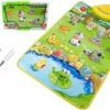 Yigu Interactief Speelmat Met Geluid Speelkleed Baby Peuter - Boerderijmat Met Dierengeluiden En Melodieën - Muziekmat Baby Peuter Speelgoed - Boerderij Dier - Incl Batterijen En Schroevendraaier -Exporteren speelkleden winkel 550x389 3