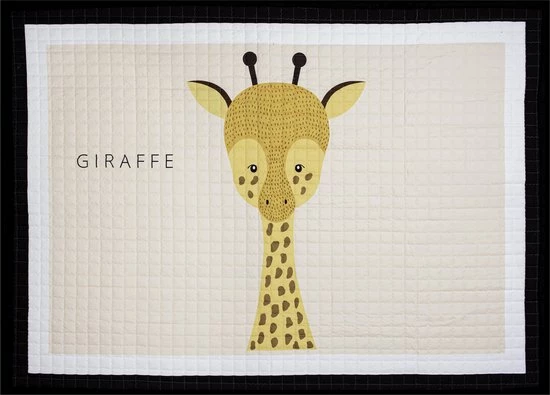 Merkloos Speelkleed Baby / Kind XL - 200x150cm - Inclusief Bijpassende Draagtas - Antislip - Kinder Speelmat Dier -0-4 Jaar - Giraffe 8 Merkloos Speelkleed Baby / Kind XL - 200x150cm - Inclusief Bijpassende Draagtas - Antislip - Kinder Speelmat Dier -0-4 Jaar - Giraffe - Afbeelding 6