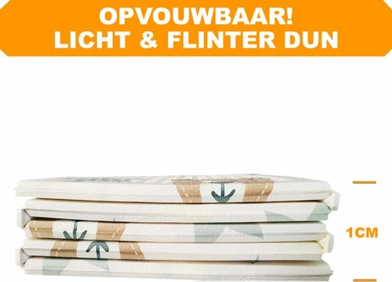 Happyment® XL Speelmat Baby - Foam - Kinderen - Jongen & Meisje - 200x180 CM - Black Friday - Sinterklaas - Kerstcadeau 8 Happyment® XL Speelmat Baby - Foam - Kinderen - Jongen & Meisje - 200x180 CM - Black Friday - Sinterklaas - Kerstcadeau - Afbeelding 6