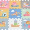 Cangaroo Transport 9 Stuks Schuimrubberen Puzzelmat 3087