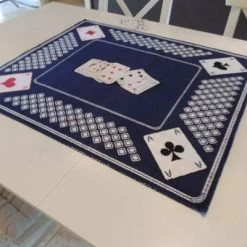 Merkloos Ikado Kaartmat Blauw, Viscose - 58 X 70 Cm 8 Merkloos Ikado Kaartmat Blauw, Viscose - 58 X 70 Cm -Exporteren speelkleden winkel 550x400 7