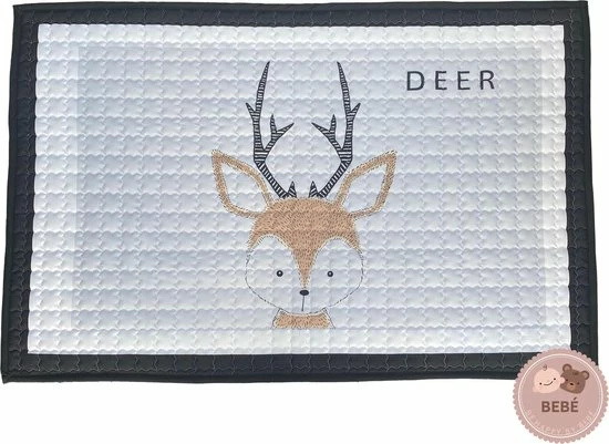 Bebe Speelmat Baby - Speelkleed Baby - Kleed Voor Babygym - Antislip En Duurzaam - 0-2 Jaar - 100x150cm 3 Bebe Speelmat Baby - Speelkleed Baby - Kleed Voor Babygym - Antislip En Duurzaam - 0-2 Jaar - 100x150cm