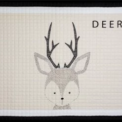 Merkloos Speelkleed Baby / Kind XL - 200x150cm - Inclusief Bijpassende Draagtas - Antislip - Kinder Speelmat Dier -0-4 Jaar - Hert -Exporteren speelkleden winkel 550x403 2