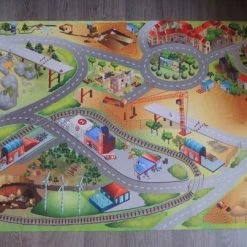 Achoka Groot Speelkleed Bouwput Met Veel Kranen 100x150 -Exporteren speelkleden winkel 550x403 5