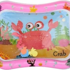 Merkloos Opblaasbaar Speelkleed| Baby| Peuter| Jongen| Meisje| Rood| Water| Speelgoed| Sea Animal Toy| Watermat/ Waterspeelmat