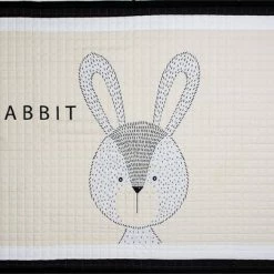 Merkloos Speelkleed Baby / Kind XL - 200x150cm - Inclusief Bijpassende Draagtas - Antislip - Kinder Speelmat Dier -0-4 Jaar - Konijn -Exporteren speelkleden winkel 550x405 2