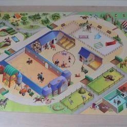 EazyLife Speelmat -speelkleed - Speeltapijt Paardenmanege 100x150cm -Exporteren speelkleden winkel 550x408 3