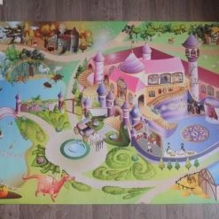 Achoka Speelkleed Meisjes Kasteel Prinsessen 100x150 -Exporteren speelkleden winkel 550x408 5