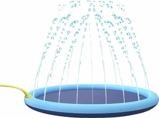 Nuvance - Waterspeelmat - Opblaasbaar - Watermat Baby - Speelmat - Waterspeelgoed - Babyshower Cadeau – Kraamcadeau – Speelkleed Baby - Hemelsblauw 3 Nuvance - Waterspeelmat - Opblaasbaar - Watermat Baby - Speelmat - Waterspeelgoed - Babyshower Cadeau – Kraamcadeau – Speelkleed Baby - Hemelsblauw