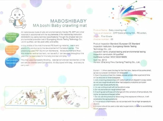 Maboshi Spel Mat - 180x200cm - In Vrolijke Kleuren - Dubbelzijdig Speelbaar - Babywandelpad Kruippad - Geschikt Voor Kinderen's Kruipdeken - Yoga Mat - Picknickdeken En Sportmat-beschermen Tegen Vocht-Cadeautjes Voor Kinderen 5 Maboshi Spel Mat - 180x200cm - In Vrolijke Kleuren - Dubbelzijdig Speelbaar - Babywandelpad Kruippad - Geschikt Voor Kinderen's Kruipdeken - Yoga Mat - Picknickdeken En Sportmat-beschermen Tegen Vocht-Cadeautjes Voor Kinderen - Afbeelding 3