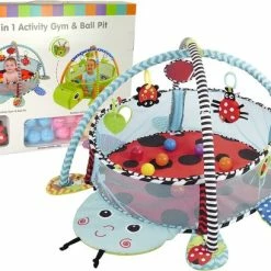 Viking Choice Speelkleed Baby - Babygym - Ballenbak - Lieveheersbeestje