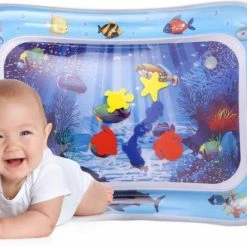 Spoused Waterspeelmat - Babygym - Opblaasbare Watermat - Tummy Time - Speelmat - Kraamcadeau