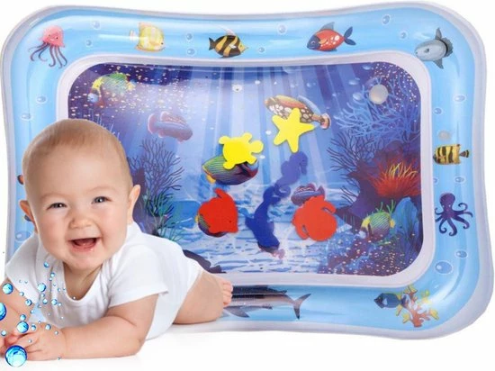 Spoused Waterspeelmat - Babygym - Opblaasbare Watermat - Tummy Time - Speelmat - Kraamcadeau 3 Spoused Waterspeelmat - Babygym - Opblaasbare Watermat - Tummy Time - Speelmat - Kraamcadeau