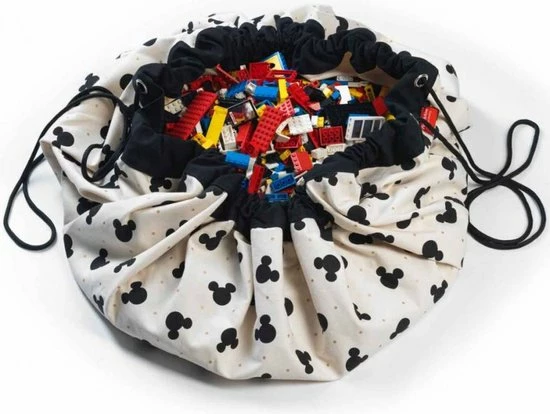 Play&Go Mister Moustache - Speelkleed / Opbergzak 3 Play&Go Mister Moustache - Speelkleed / Opbergzak