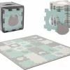 Kinderkraft Luno Shapes - Speelkleed Puzzelmat - Mint
