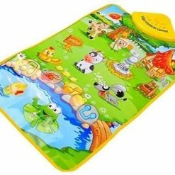 Yiqu Speelkleed Voor Baby Met Dieren - Met Muziekeffecten - 60 X 40 Cm - Groen