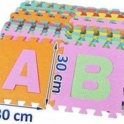 IsoTrade Puzzelmat - Kinderpuzzel - Puzzel Van Schuim - Totale Oppervlakte 1.5m2 - 72-delig -Exporteren speelkleden winkel 550x423 1