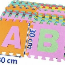 Pippashop Foam Foam Puzzelmat - Vloermat -speelmat Alfabet - Cijfers -Exporteren speelkleden winkel 550x423 6