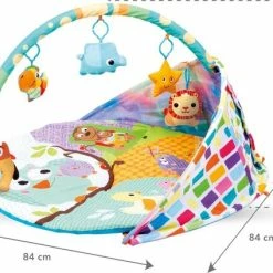 Kidwell Babygym Met 5 Speeltjes - 84 X 84 X 55 Cm -Exporteren speelkleden winkel 550x424 2