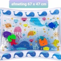 Merkloos Baby Waterspeelmat-Watermat-Speelmat-Speelgoed-Speelkleed-opblaasbaar -Exporteren speelkleden winkel 550x425 2