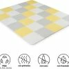 Kinderkraft Luno - Speelkleed Puzzelmat - Geel Grijs -Exporteren speelkleden winkel 550x425 5