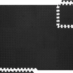 Merkloos Springos Speelmat | Speelmat Foam | Puzzelmat | 12 Puzzelstukken | 90 X 118 Cm | Zwart -Exporteren speelkleden winkel 550x426 4