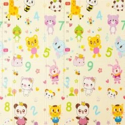 Eazy Kids Baby Speelmat – Dubbelzijdig Speelkleed – Opvouwbaar – Foam – Antislip En Waterafstotend - 150x200x1cm - C01 -Exporteren speelkleden winkel 550x427 3
