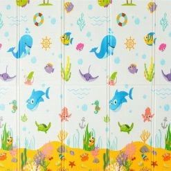 Eazy Kids Baby Speelmat – Dubbelzijdig Speelkleed – Opvouwbaar – Foam – Antislip En Waterafstotend - 150x200x1cm - C01 -Exporteren speelkleden winkel 550x427 4