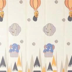 Eazy Kids Baby Speelmat – Dubbelzijdig Speelkleed – Opvouwbaar – Foam – Antislip En Waterafstotend - 150x200x1cm - C07 19 Eazy Kids Baby Speelmat – Dubbelzijdig Speelkleed – Opvouwbaar – Foam – Antislip En Waterafstotend - 150x200x1cm - C07 -Exporteren speelkleden winkel 550x428 1