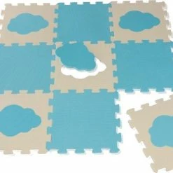 Merkloos BOUM Speelmat Speeltegel Wolken -Exporteren speelkleden winkel 550x428 2