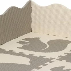 Springos Speelmat | Speelmat Foam | Puzzelmat | Figuren | Dieren | 9 Puzzelstukken | 120 X 120 Cm | Creme/Grijs 23 Springos Speelmat | Speelmat Foam | Puzzelmat | Figuren | Dieren | 9 Puzzelstukken | 120 X 120 Cm | Creme/Grijs -Exporteren speelkleden winkel 550x428 3