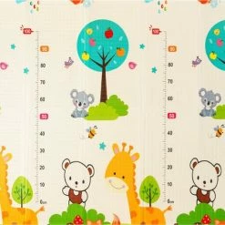 Eazy Kids Baby Speelmat – Dubbelzijdig Speelkleed – Opvouwbaar – Foam – Antislip En Waterafstotend - 150x200x1cm - C06 -Exporteren speelkleden winkel 550x428 7