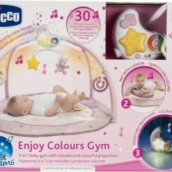 Chicco Baby Gym Kleurenplezier Roze -Exporteren speelkleden winkel 550x431 1