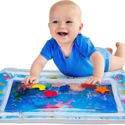 A&K Baby Opblaasbare Waterspeelmat - Baby Trainer Water Speelmat - Speelkleed Aquamat Speel Mat - Speelgoed Watermat - Inktvis S4 -Exporteren speelkleden winkel 550x434 1