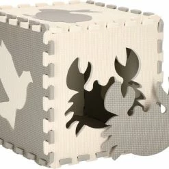 Springos Speelmat | Speelmat Foam | Puzzelmat | Figuren | Dieren | 9 Puzzelstukken | 120 X 120 Cm | Creme/Grijs 27 Springos Speelmat | Speelmat Foam | Puzzelmat | Figuren | Dieren | 9 Puzzelstukken | 120 X 120 Cm | Creme/Grijs -Exporteren speelkleden winkel 550x434 4
