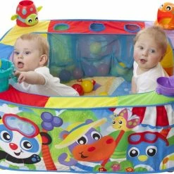 Playgro Activiteiten Ballenbak - Incl 30 Ballen/4 Speelopties - Babygym - Free Frustration Packaging -Exporteren speelkleden winkel 550x449 1