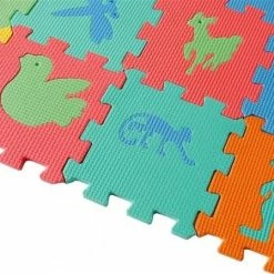 Merkloos Puzzelmat - Kindermat - Vloermat - Kruipmat - Speelmat - Speelkleed - Speelgoed - Alfabet En Dieren - Jongens - Meisjes - Peuter-Kleuter -Exporteren speelkleden winkel 550x449 4