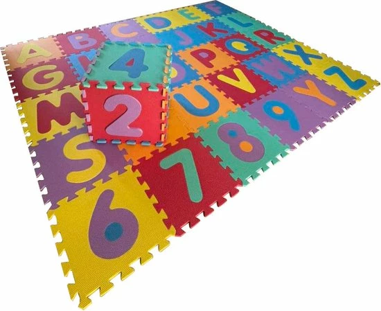 Merkloos Speelkleed - Puzzelmat - Speeltapijt - Inclusief Opbergtas - 36 Delig - Alfabet & Getallen - Vanaf 3 Jaar - Multicolor - Educatief Speelgoed 3 Merkloos Speelkleed - Puzzelmat - Speeltapijt - Inclusief Opbergtas - 36 Delig - Alfabet & Getallen - Vanaf 3 Jaar - Multicolor - Educatief Speelgoed