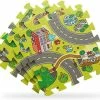 Buxibo Kinder Speelmat - Straten Puzzelmat - 9-delig Speel Kleed Met Wegen, Straten En Gebouwen - Educatief Speel Kleed Voor Baby/Peuters/Kinderen Vanaf 0 Jaar - 90x90 Cm 1 Buxibo Kinder Speelmat - Straten Puzzelmat - 9-delig Speel Kleed Met Wegen, Straten En Gebouwen - Educatief Speel Kleed Voor Baby/Peuters/Kinderen Vanaf 0 Jaar - 90x90 Cm -Exporteren speelkleden winkel 550x453
