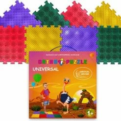 Merkloos Egels, Ortho Puzzle, Orthopedische Massage En Ontwikkeling Speelmat Voor Baby Kinderen En Volwassenen , Vloerkleed, Balans En Sensorische Stapstenen -Exporteren speelkleden winkel 550x454 7