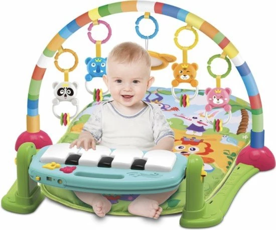 Huanger Interactieve Speelkleed – Piano – Speelboog - Speelmat 3 Huanger Interactieve Speelkleed – Piano – Speelboog - Speelmat