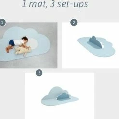 Quut - Speelmat Head In The Clouds Small - Blauw -Exporteren speelkleden winkel 550x457 9