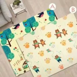 Eazy Kids Baby Speelmat – Dubbelzijdig Speelkleed – Opvouwbaar – Foam – Antislip En Waterafstotend - 150x200x1cm - C08 -Exporteren speelkleden winkel 550x458 7