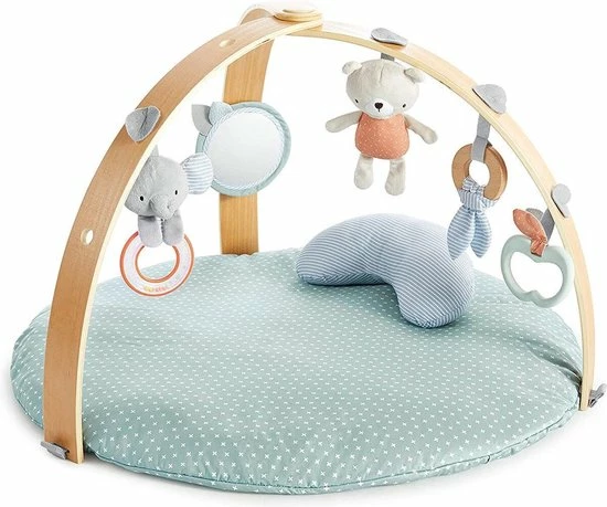 Bright Starts Ingenuity Speelkleed - Babygym - Activiteiten Gym - Cozy Spot - Speeltapijt Baby - Houten Boog 4 Bright Starts Ingenuity Speelkleed - Babygym - Activiteiten Gym - Cozy Spot - Speeltapijt Baby - Houten Boog - Afbeelding 2