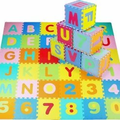 LifeGoods Speelmat XL - Puzzel - 86-delig Puzzel - 180x180 Cm