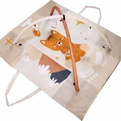 Tryco Leopard Lenny 2-in-1 XL Speelkleed En Opbergtas TR-140210 -Exporteren speelkleden winkel 550x472