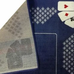Merkloos Ikado Kaartmat Blauw, Viscose - 58 X 70 Cm 9 Merkloos Ikado Kaartmat Blauw, Viscose - 58 X 70 Cm -Exporteren speelkleden winkel 550x472 3