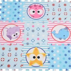 Cangaroo Zeewereld 9 Stuks Schuimrubberen Puzzelmat 3083